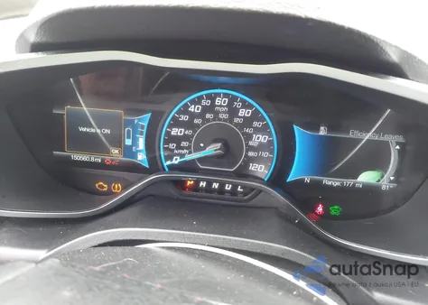 2017 Ford C-Max Hybrid Se z USA, uszkodzony, nr VIN 1FADP5AUXHL110775